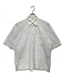 HOMME PLISSE ISSEY MIYAKE（オム プリッセ イッセイ ミヤケ）の古着「STREAMLINE SHIRT　HP53FJ351」｜ホワイト