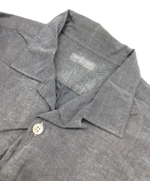 COMME des GARCONS HOMME（コムデギャルソン オム）COMME des GARCONS HOMME (コムデギャルソン オム) オープンカラーシャンブレーシャツ ブルー サイズ:不明の古着・服飾アイテム