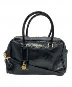 CHRISTIAN VILLAクリスチャンヴィラ）の古着「2WAYボストンバッグ」｜ブラック