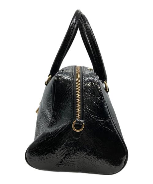 CHRISTIAN VILLA（クリスチャンヴィラ）CHRISTIAN VILLA (クリスチャンヴィラ) 2WAYボストンバッグ ブラックの古着・服飾アイテム