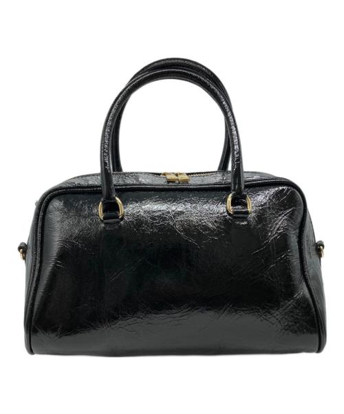 CHRISTIAN VILLA（クリスチャンヴィラ）CHRISTIAN VILLA (クリスチャンヴィラ) 2WAYボストンバッグ ブラックの古着・服飾アイテム