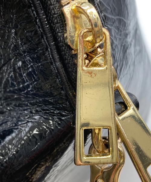 CHRISTIAN VILLA（クリスチャンヴィラ）CHRISTIAN VILLA (クリスチャンヴィラ) 2WAYボストンバッグ ブラックの古着・服飾アイテム