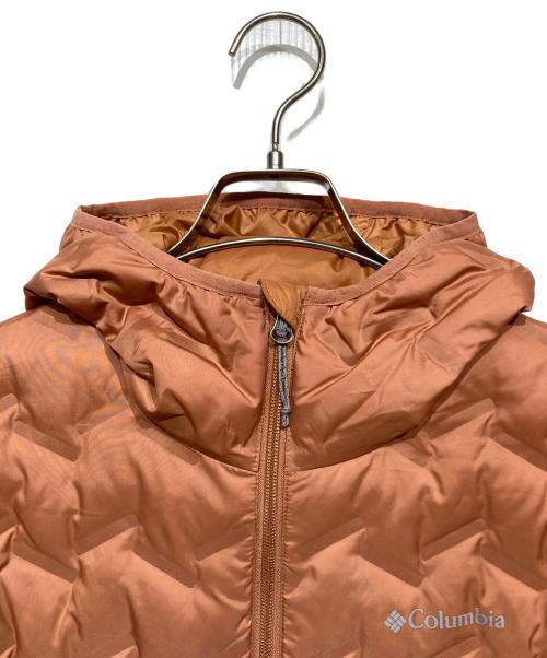 Columbia（コロンビア）Columbia (コロンビア) Delta Ridge Long Down Jacket オレンジ サイズ:Sの古着・服飾アイテム