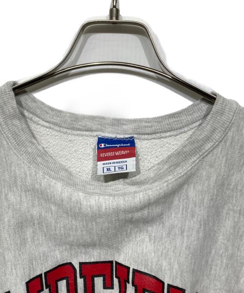 Champion REVERSE WEAVE（チャンピオン リバース ウィーブ）Champion REVERSE WEAVE (チャンピオン リバース ウィーブ) 00ｓ リバースウィーブスウェット グレー サイズ:XLの古着・服飾アイテム