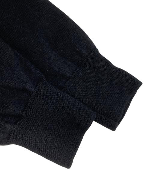 maison kitsune（メゾンキツネ）maison kitsune (メゾンキツネ) BOLD FOX HEAD PATCH REGULAR CARDIGAN ブラック サイズ:Mの古着・服飾アイテム