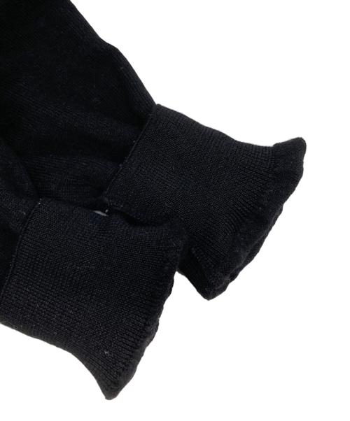 maison kitsune（メゾンキツネ）maison kitsune (メゾンキツネ) BOLD FOX HEAD PATCH REGULAR CARDIGAN ブラック サイズ:Mの古着・服飾アイテム