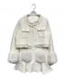 lumignon（ルミニョン）の古着「pocket fur op+snow jacket」｜アイボリー