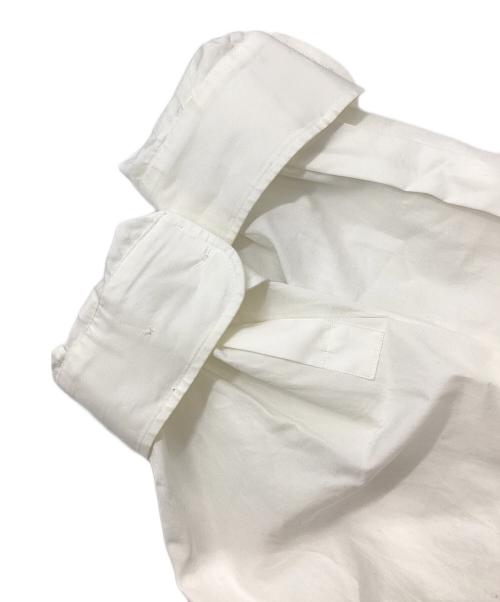 Maison Margiela（メゾンマルジェラ）Maison Margiela (メゾンマルジェラ) ドッキングシャツワンピース ホワイト×ブラック サイズ:XXSの古着・服飾アイテム