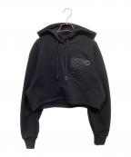 LOEWEロエベ）の古着「CROPPED HOODIE」｜ブラック