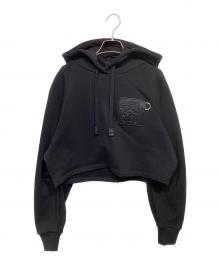 LOEWE（ロエベ）の古着「CROPPED HOODIE」｜ブラック