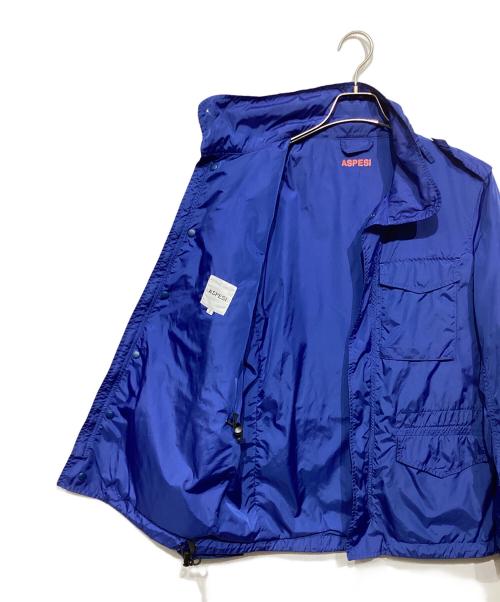 ASPESI（アスペジ）ASPESI (アスペジ) M65 ナイロンジャケット ブルー サイズ:Ｓの古着・服飾アイテム