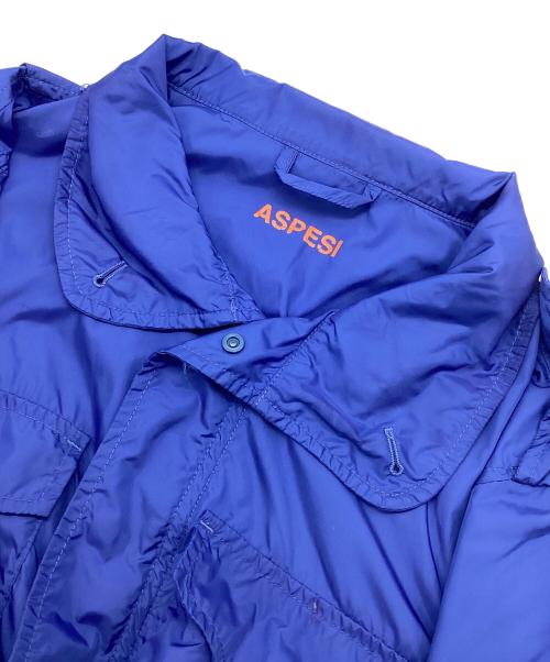 ASPESI（アスペジ）ASPESI (アスペジ) M65 ナイロンジャケット ブルー サイズ:Ｓの古着・服飾アイテム