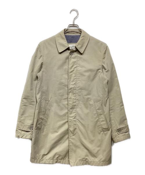 HERNO（ヘルノ）HERNO (ヘルノ) コットンナイロンバルカラーコート ベージュ サイズ:46の古着・服飾アイテム