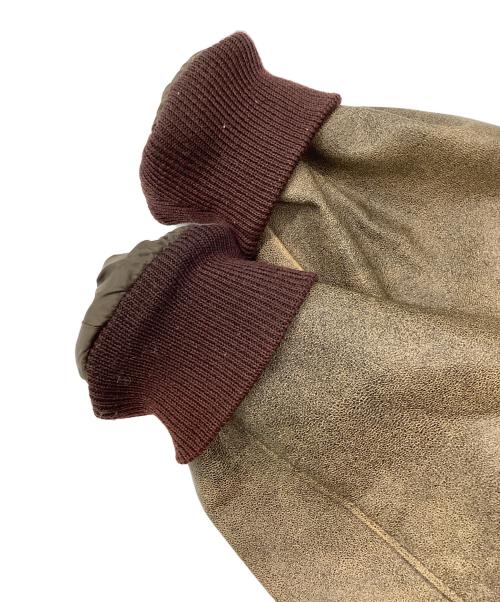 L.L.Bean（エルエルビーン）L.L.Bean (エルエルビーン) A-2 レザー フライトジャケット ブラウン サイズ:36の古着・服飾アイテム