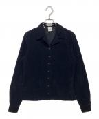 VERSACE CLASSIC V2ヴェルサーチクラシック）の古着「コーデュロイシャツジャケット」｜ブラック