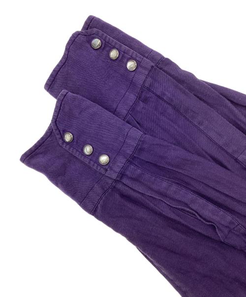 GUCCI（グッチ）GUCCI (グッチ) ウエスタンシャツ パープル サイズ:39 15 1/2の古着・服飾アイテム