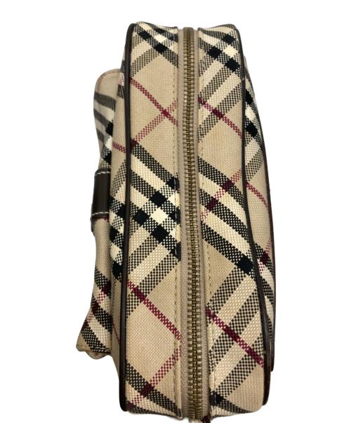 BURBERRY BLUE LABEL（バーバリー ブルー レーベル）BURBERRY BLUE LABEL (バーバリー ブルー レーベル) ノバチェック ミニショルダーバッグ ベージュの古着・服飾アイテム