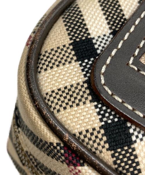 BURBERRY BLUE LABEL（バーバリー ブルー レーベル）BURBERRY BLUE LABEL (バーバリー ブルー レーベル) ノバチェック ミニショルダーバッグ ベージュの古着・服飾アイテム