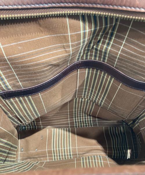 MOTHERHOUSE（マザーハウス）MOTHERHOUSE (マザーハウス) アンティーク スクエア バックパック ブラウンの古着・服飾アイテム