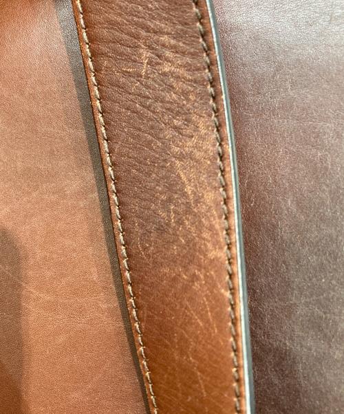 MOTHERHOUSE（マザーハウス）MOTHERHOUSE (マザーハウス) アンティーク スクエア バックパック ブラウンの古着・服飾アイテム