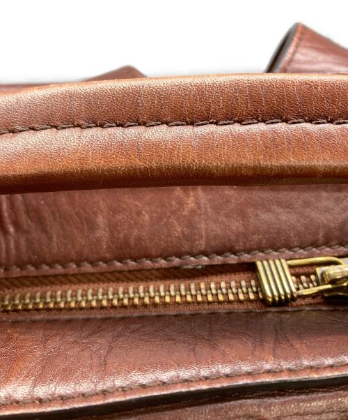 MOTHERHOUSE（マザーハウス）MOTHERHOUSE (マザーハウス) アンティーク スクエア バックパック ブラウンの古着・服飾アイテム