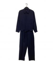 COMOLI（コモリ）の古着「リファインウール オールインワン」｜ネイビー