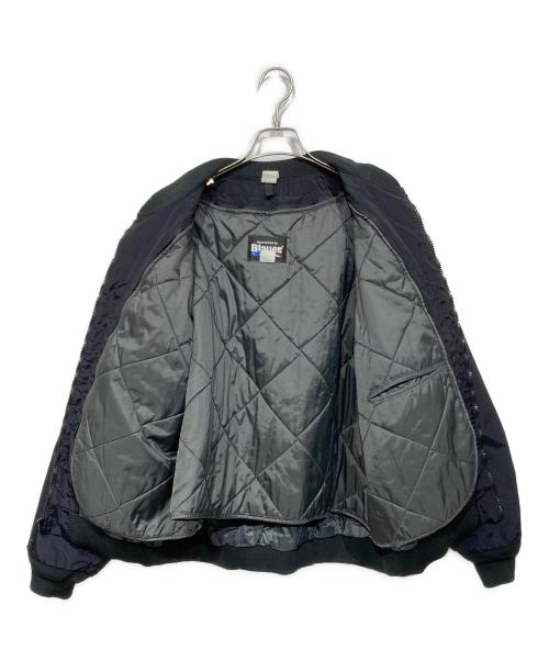 Blauer（ブラウアー）Blauer (ブラウアー) ライナー付き ボンバージャケット ブラック サイズ:XLの古着・服飾アイテム