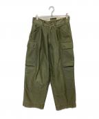 A.PRESSEアプレッセ）の古着「MT Trooper Pants」｜オリーブ