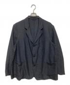 COMOLIコモリ）の古着「ウールシルクジャケット」｜グレー