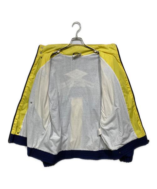 UMBRO（アンブロ）UMBRO (アンブロ) 90’S　 スコットランド代表　ナイロンジャケット ネイビー×イエロー サイズ:-の古着・服飾アイテム