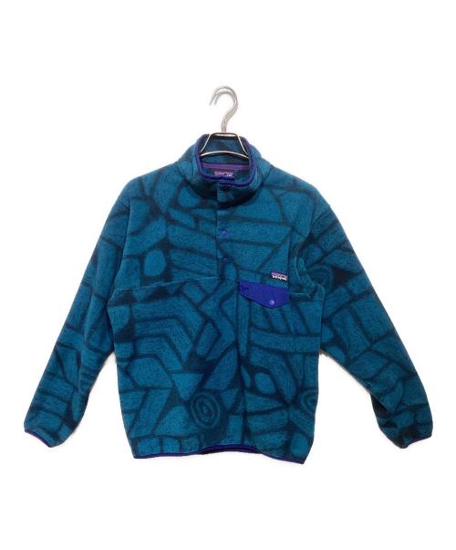 Patagonia（パタゴニア）Patagonia (パタゴニア) シンチラ・スナップT・プルオーバー ブルー サイズ:Lの古着・服飾アイテム