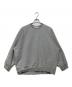 Graphpaper（グラフペーパー）の古着「Ultra Compact Terry Crew Neck Sweater」｜グレー