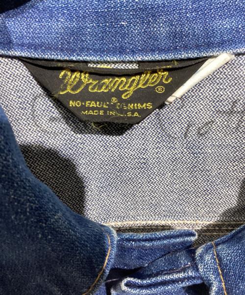 Wrangler（ラングラー）Wrangler (ラングラー) 70ｓ 126MJ デニムジャケット インディゴ サイズ:44の古着・服飾アイテム
