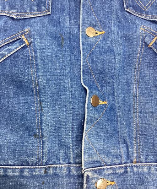 Wrangler（ラングラー）Wrangler (ラングラー) 70ｓ 126MJ デニムジャケット インディゴ サイズ:44の古着・服飾アイテム