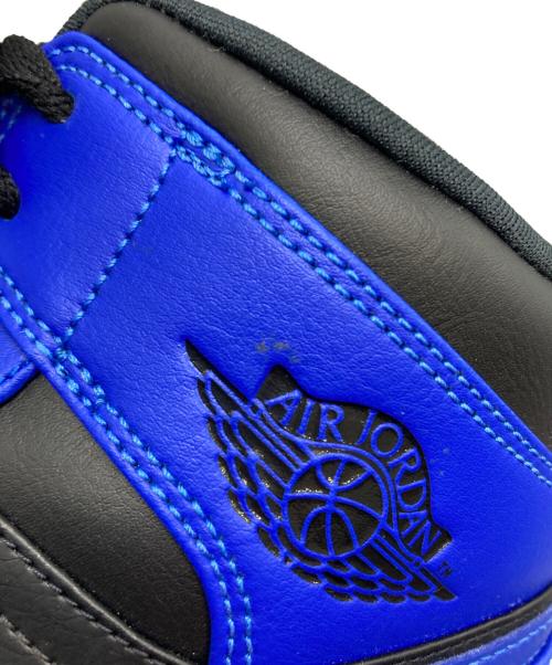 NIKE（ナイキ）NIKE (ナイキ) Air Jordan 1 Mid Hyper Royal ブルー×ブラック サイズ:26.5㎝の古着・服飾アイテム