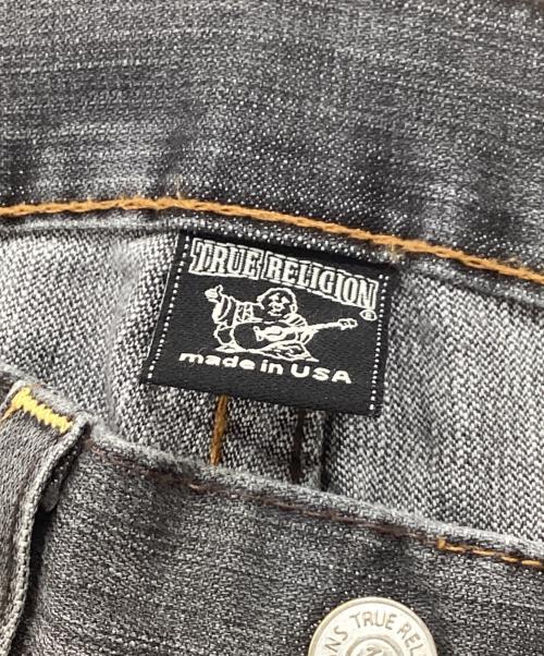 TRUE RELIGION（トゥルー レリジョン）TRUE RELIGION (トゥルー レリジョン) ダメージフレアデニム ブラック サイズ:30の古着・服飾アイテム
