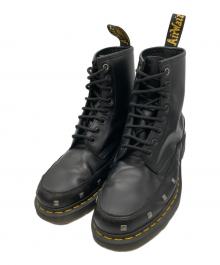 Dr.Martens（ドクターマーチン）の古着「1460 STUD Ⅱ 8ホールブーツ」｜ブラック