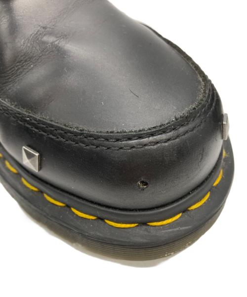 Dr.Martens（ドクターマーチン）Dr.Martens (ドクターマーチン) 1460 STUD Ⅱ 8ホールブーツ ブラック サイズ:UK8の古着・服飾アイテム