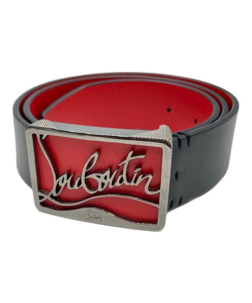 Christian Louboutin（クリスチャン・ルブタン）Christian Louboutin (クリスチャン・ルブタン) RICKYレザーベルト ブラックの古着・服飾アイテム