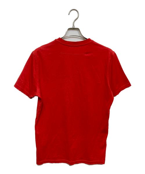 GIVENCHY（ジバンシィ）GIVENCHY (ジバンシィ) ダメージ加工Tシャツ レッド サイズ:Mの古着・服飾アイテム