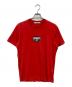 GIVENCHY（ジバンシィ）の古着「ダメージ加工Tシャツ」｜レッド