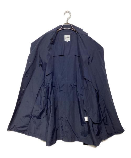 Jean Paul GAULTIER FOR SEPT PREMIRES（ジャンポール・ゴルチエ・フォー・セット・プルミエ）Jean Paul GAULTIER FOR SEPT PREMIRES (ジャンポール・ゴルチエ・フォー・セット・プルミエ) ノースリーブトレンチコート ネイビー サイズ:36の古着・服飾アイテム