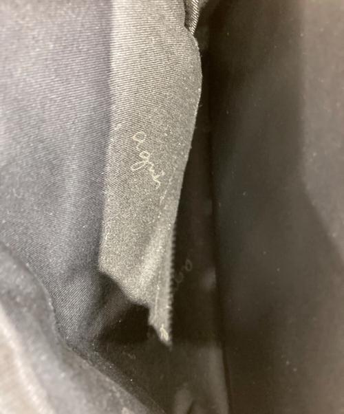 agnes b voyage（アニエスベーボヤージュ）agnes b voyage (アニエスベーボヤージュ) レザーショルダーバッグ ブラックの古着・服飾アイテム