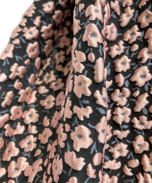 SEVEN TEN by MIHO KAWAHITO（セブン テン バイ ミホ カワヒト）SEVEN TEN by MIHO KAWAHITO (セブン テン バイ ミホ カワヒト) 小花ジャガードスカート　3S301 ピンク サイズ:Sの古着・服飾アイテム