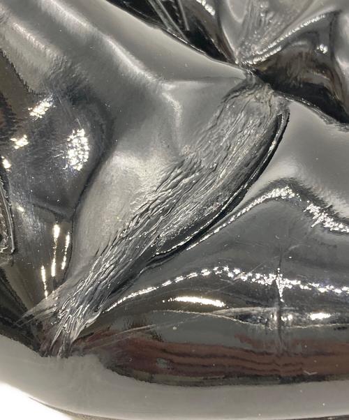 Saint Laurent Paris（サンローランパリ）Saint Laurent Paris (サンローランパリ) レースアップ エナメルシューズ ブラック サイズ:41の古着・服飾アイテム