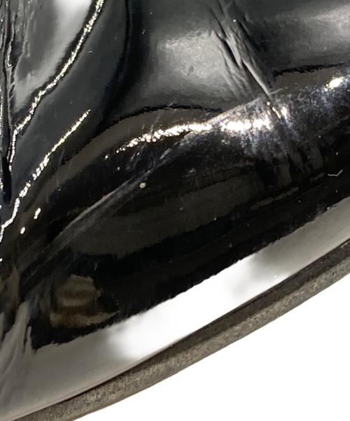 Saint Laurent Paris（サンローランパリ）Saint Laurent Paris (サンローランパリ) レースアップ エナメルシューズ ブラック サイズ:41の古着・服飾アイテム