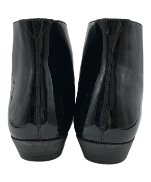 Saint Laurent Paris（サンローランパリ）Saint Laurent Paris (サンローランパリ) レースアップ エナメルシューズ ブラック サイズ:41の古着・服飾アイテム