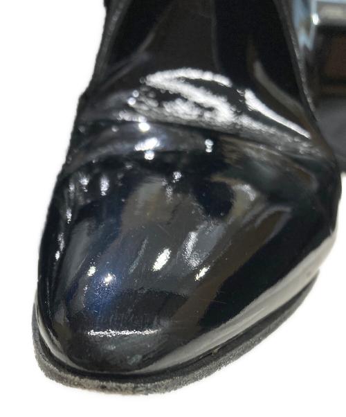 Saint Laurent Paris（サンローランパリ）Saint Laurent Paris (サンローランパリ) レースアップ エナメルシューズ ブラック サイズ:41の古着・服飾アイテム
