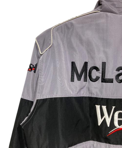 Mercedes Benz（メルセデスベンツ）Mercedes Benz (メルセデスベンツ) レーシングジャケット グレー サイズ:XLの古着・服飾アイテム