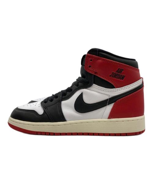 NIKE（ナイキ）NIKE (ナイキ) AIR JORDAN 1 RETRO HIGH OG GS レッド×ブラック サイズ:23.5の古着・服飾アイテム